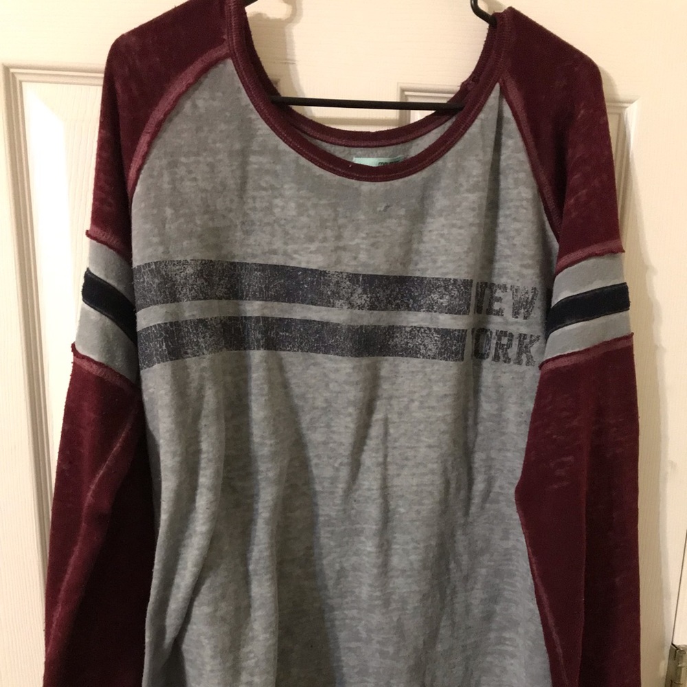 Oversized sweat shirt
